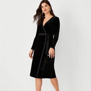 Ann Taylor velvet sheath dress